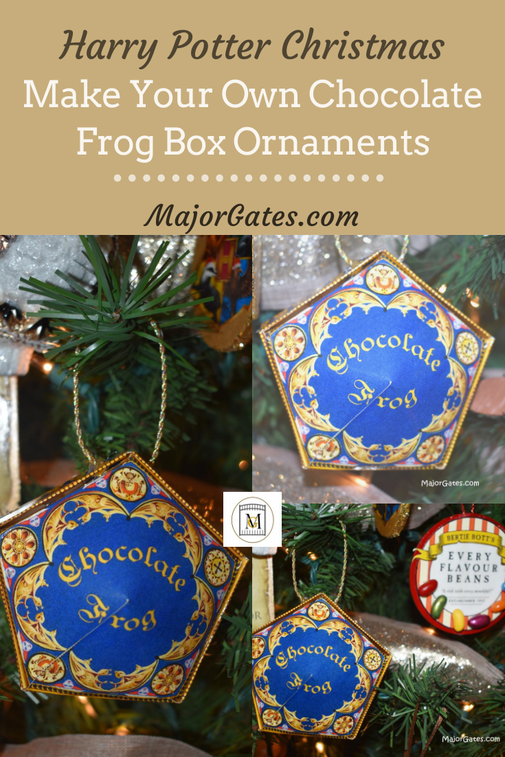 Chocolate Frog Box Ornaments