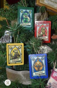 Harry Potter Stained Glass Wood Ornaments