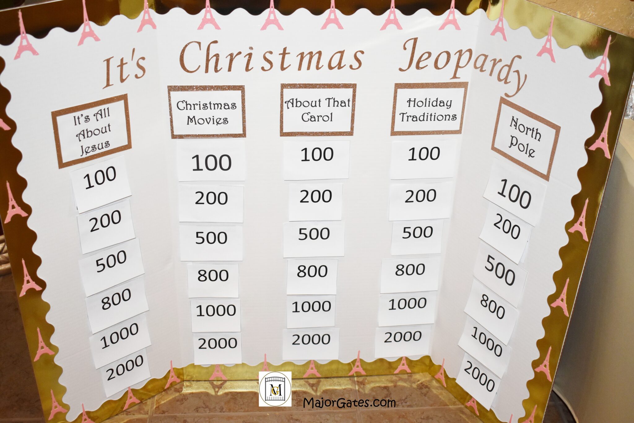 Christmas Jeopardy Game1 Download · Major Gates