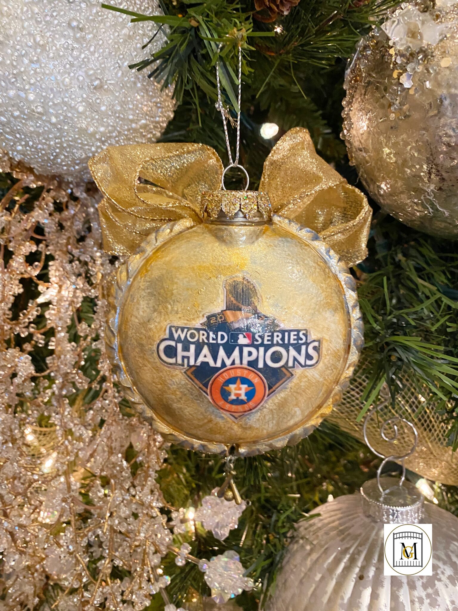 Back Sports Team Ornament