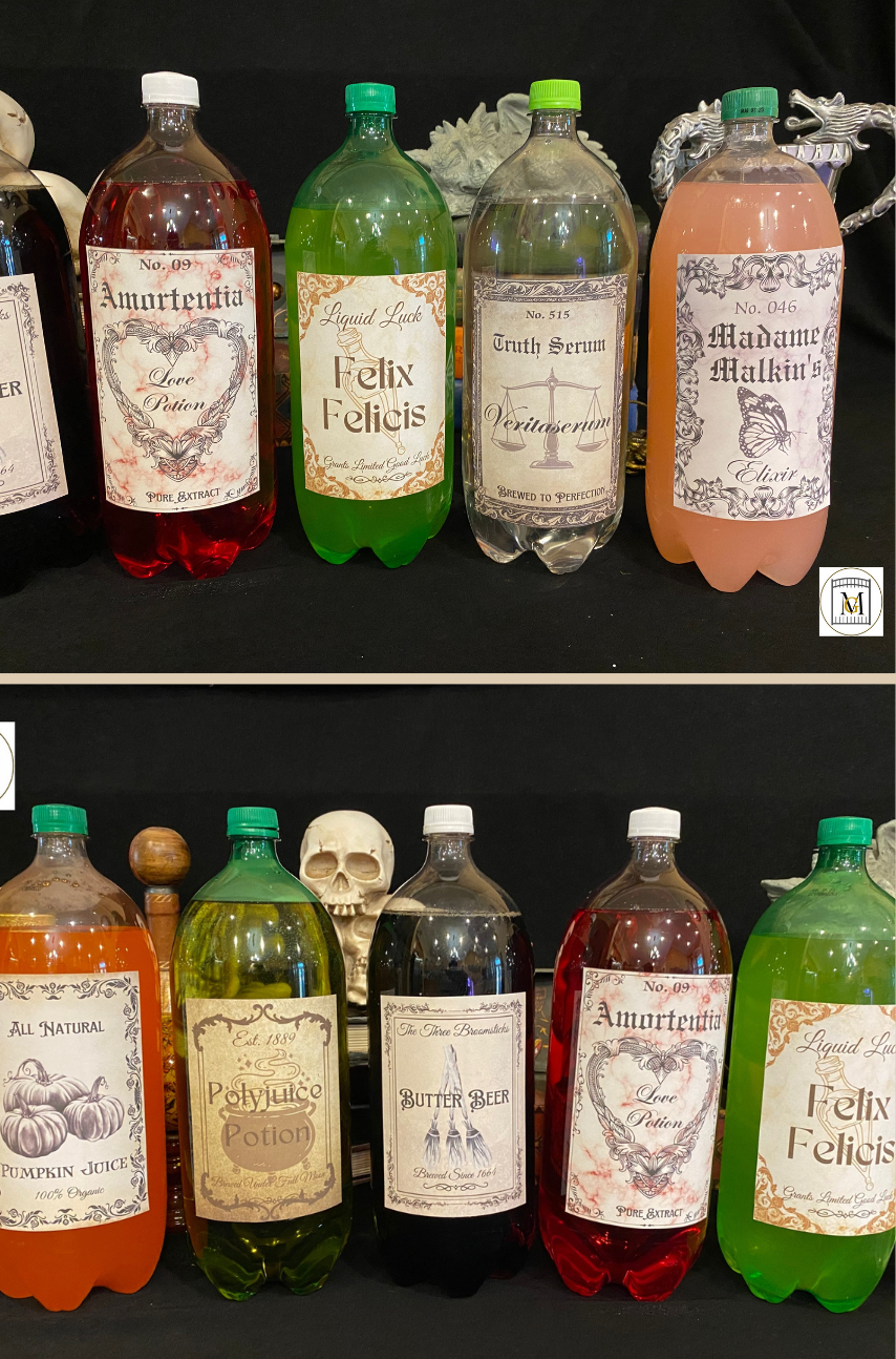 HollysHome Family Life: Harry Potter Potion Labels Free Printable