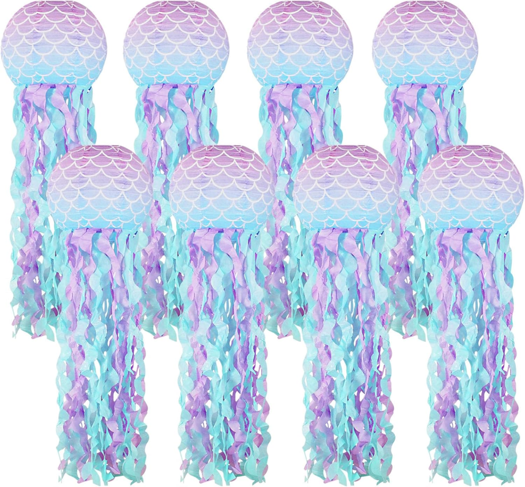 Mermaid Jellyfish paper lanterns