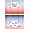 4th of July Hershey Bar Labels