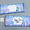 Mermaid Hershey Bar Labels