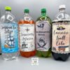 Pirate Party Birthday 2-Liter Labels