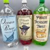 Pirate 2-liter bottle labels