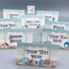 Beach Ocean Food Tent Labels