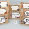 BBQ Food Tent Labels