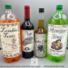 Halloween 2 liter/Wine Bottle Labels