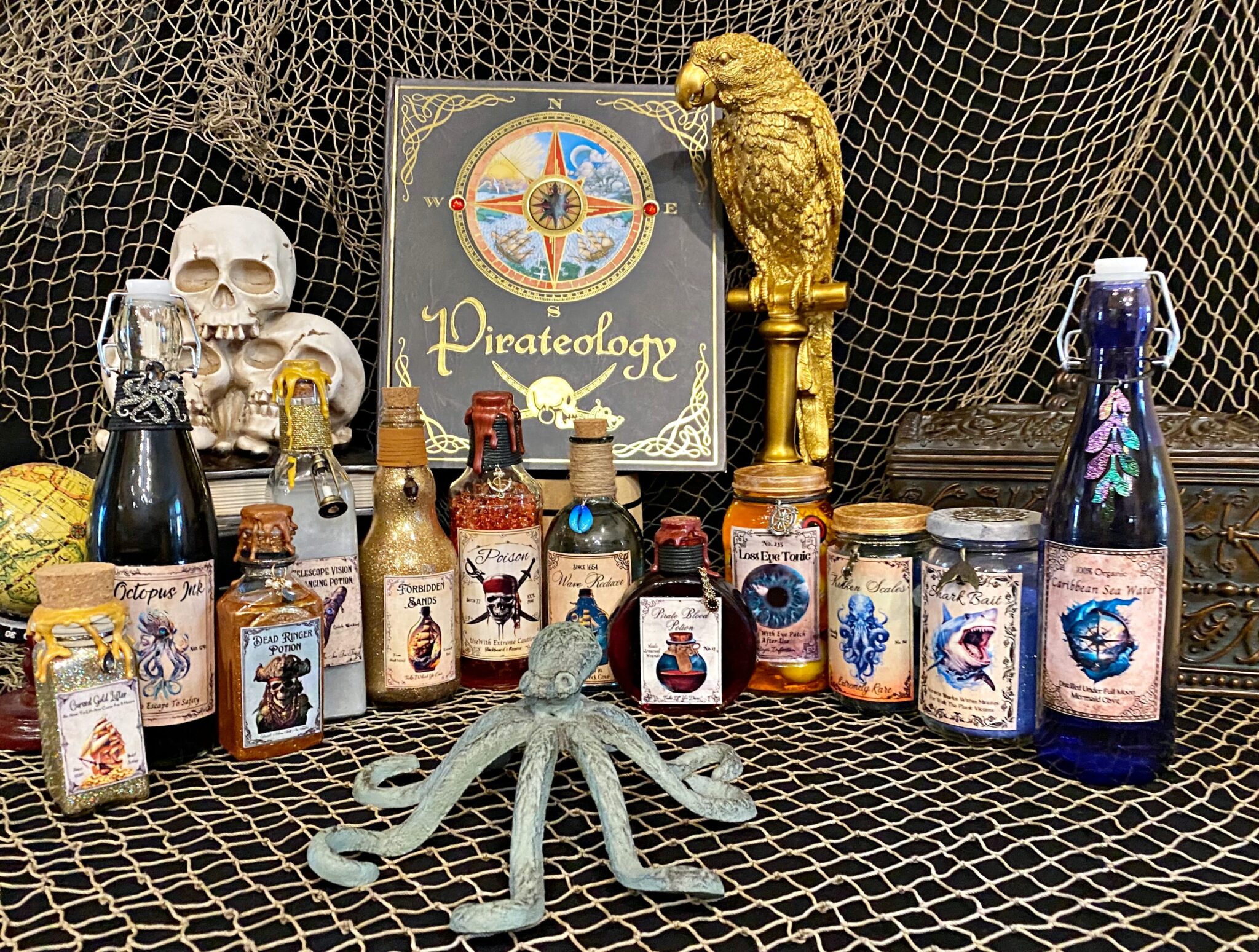 Pirate Potion Bottle Labels Download