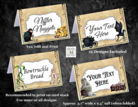 Fantastic Beasts Place Cards/Food Tent Labels