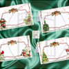 Christmas Traditional Place Cards/Food Tent Labels