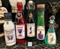 Halloween Potion Bottle Labels