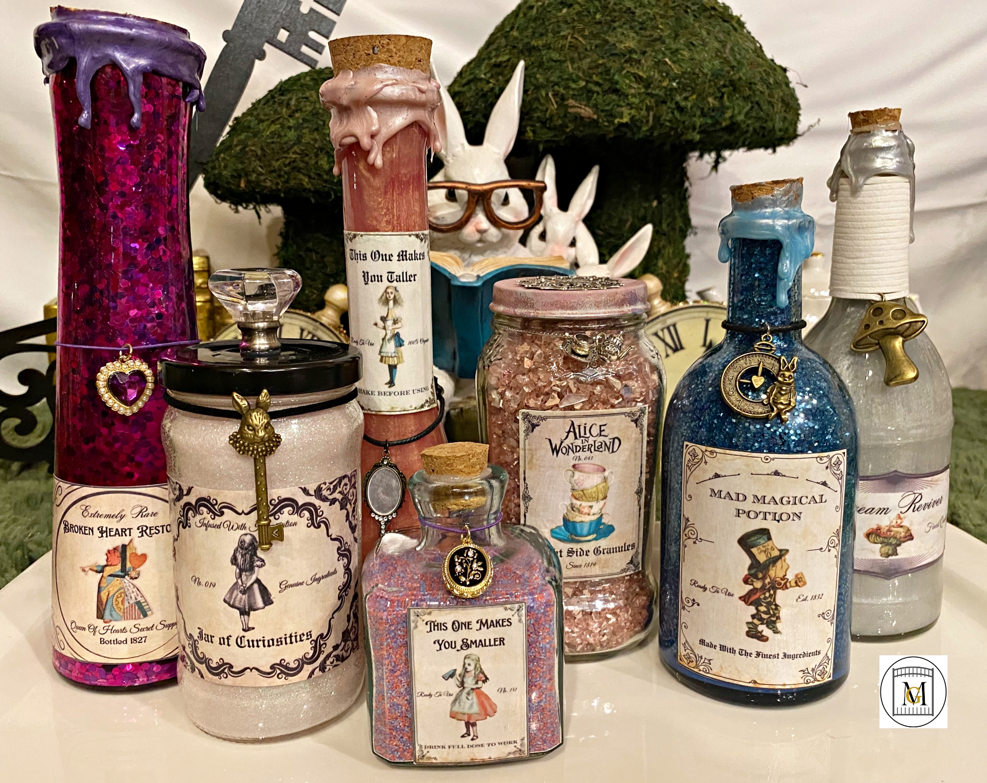 Alice in Wonderland Potion Bottle Label Downloads
