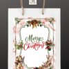 Merry Christmas Gift Bag Labels