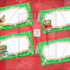 Grinch place cards/Food Tent Labels