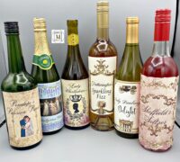Bridgerton Wine Bottle labels