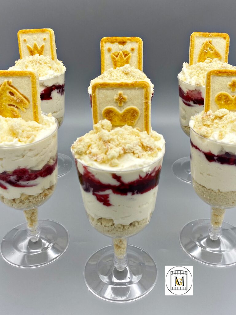 Berry Cheesecake Chessman Cups