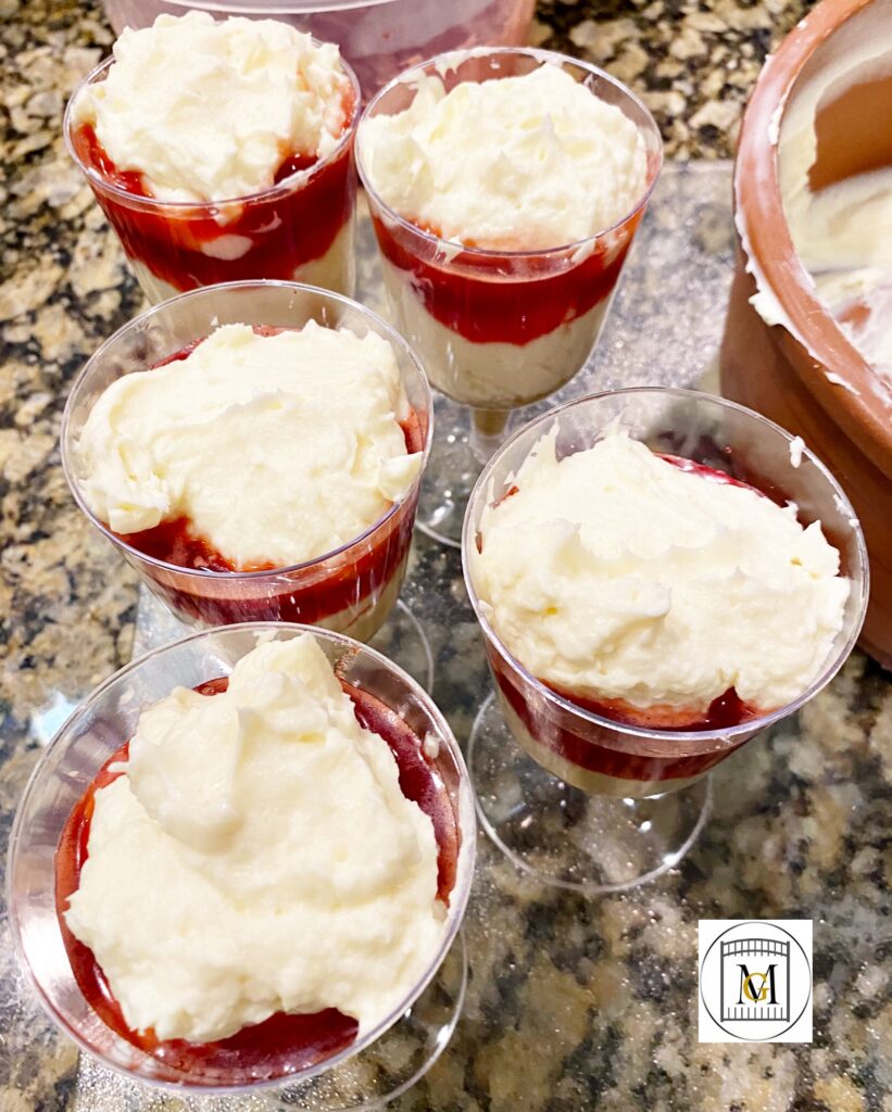 Berry Cheesecake Chessman Cups