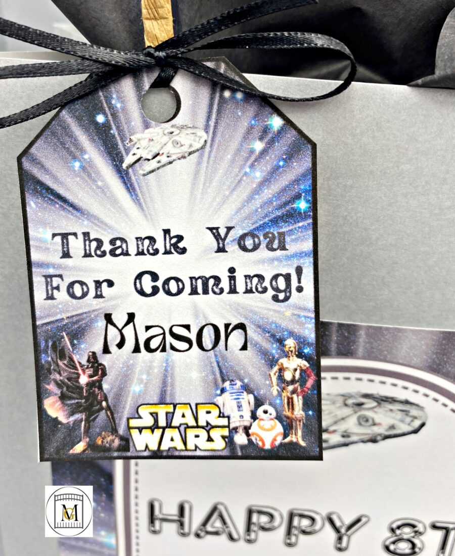 Star Wars Favor Tag