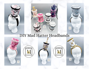 Alice In Wonderland Mad Hatter Headbands