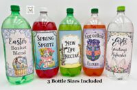 Easter 2-Liter/Wine Bottle Labels