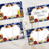 Beauty and The Beast Place Cards/Food Tent Labels