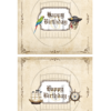 Pirate Hershey Bar Labels