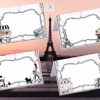 Paris Tent Cards/Place Cards