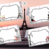 Paris Tent Cards/Place Cards