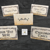 Wizard Harry Potter Vintage Food Tent Labels/Place cards