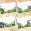 Dinosaur Food Tents / Place Cards