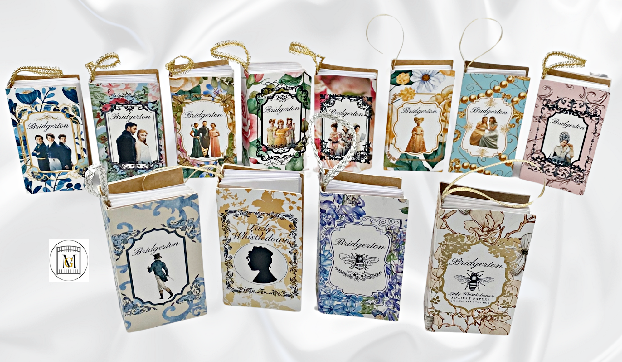 Bridgerton DIY Book Decorations