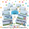 Bluey Food Tents/Place Card Labels