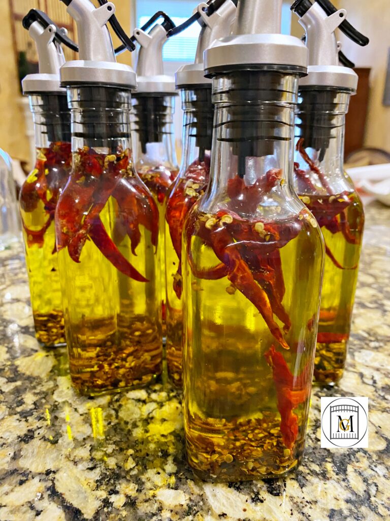 Hot Chili Infused Olive Oil