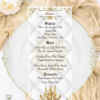 Fairytale Castle Cinderella Menu