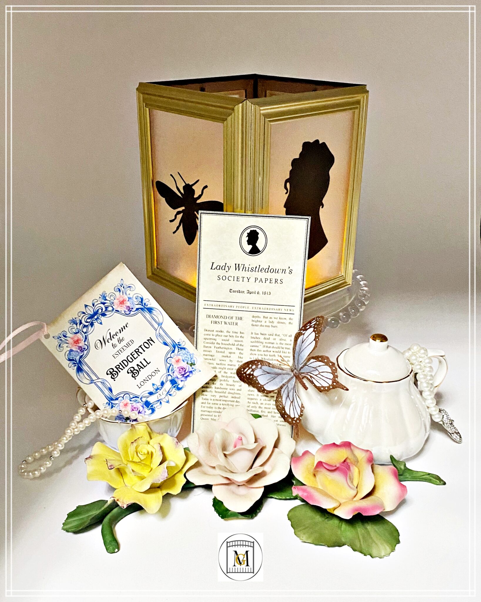 Bridgerton Centerpiece Box