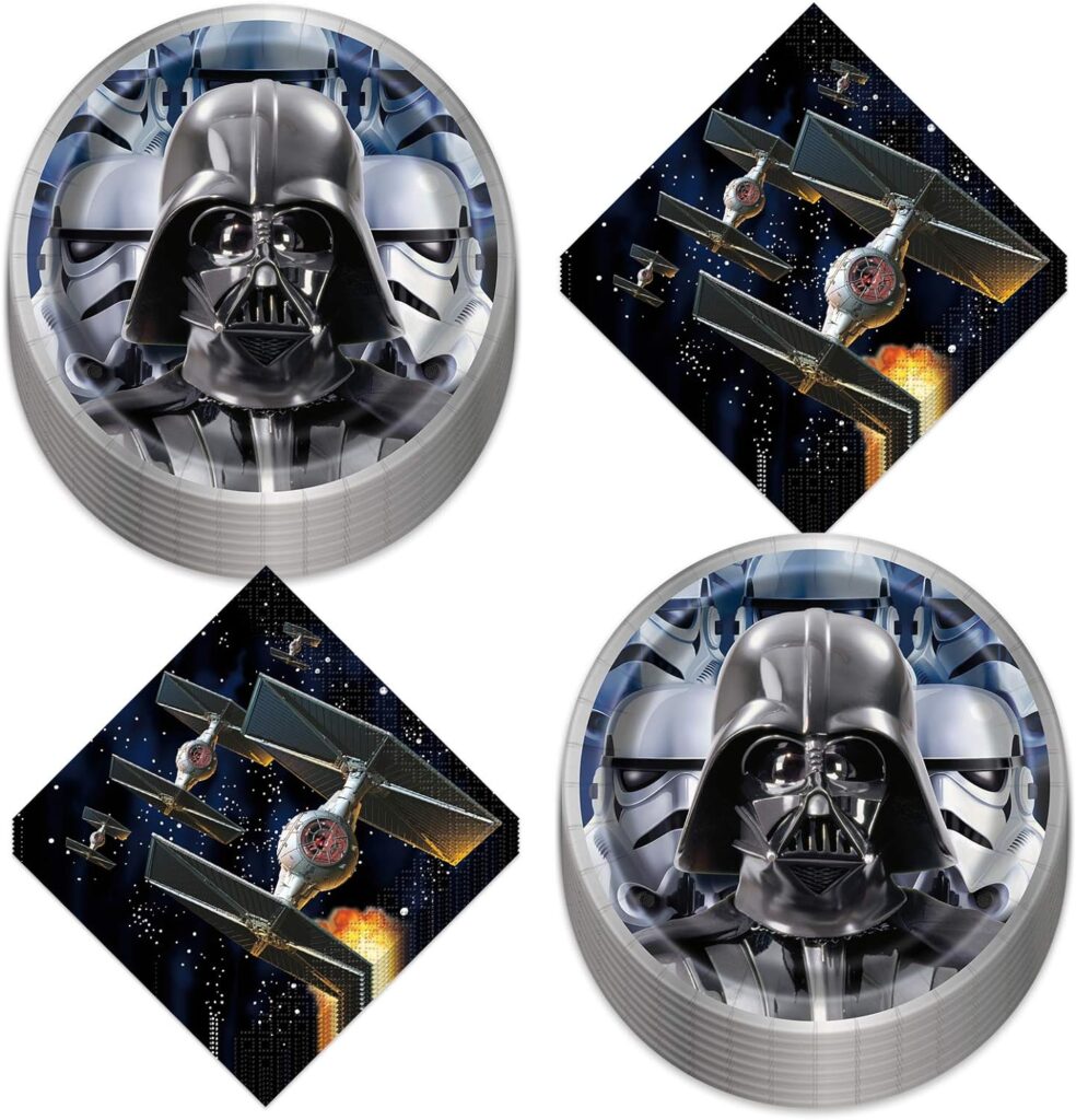 Star Wars Plates and Napkins