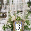 Lemon and Blue Table Number Download