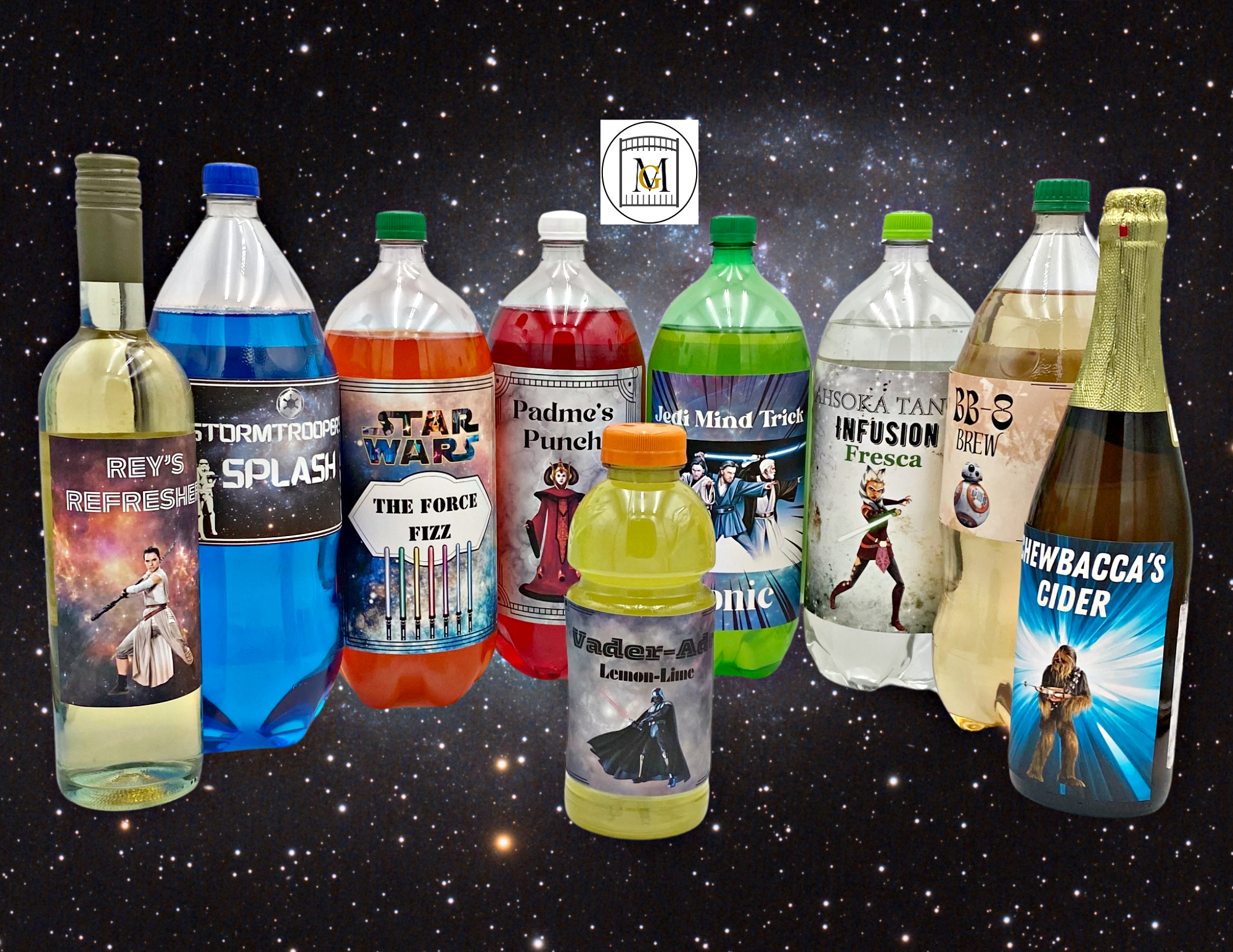 Star Wars 2-Liter/Wine Bottle Labels