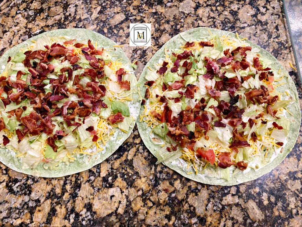 BLT Pinwheel Sandwiches