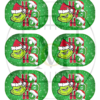 Grinch Pringles Can Labels