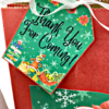 Grinch Favor Tag/Gift Tag Label