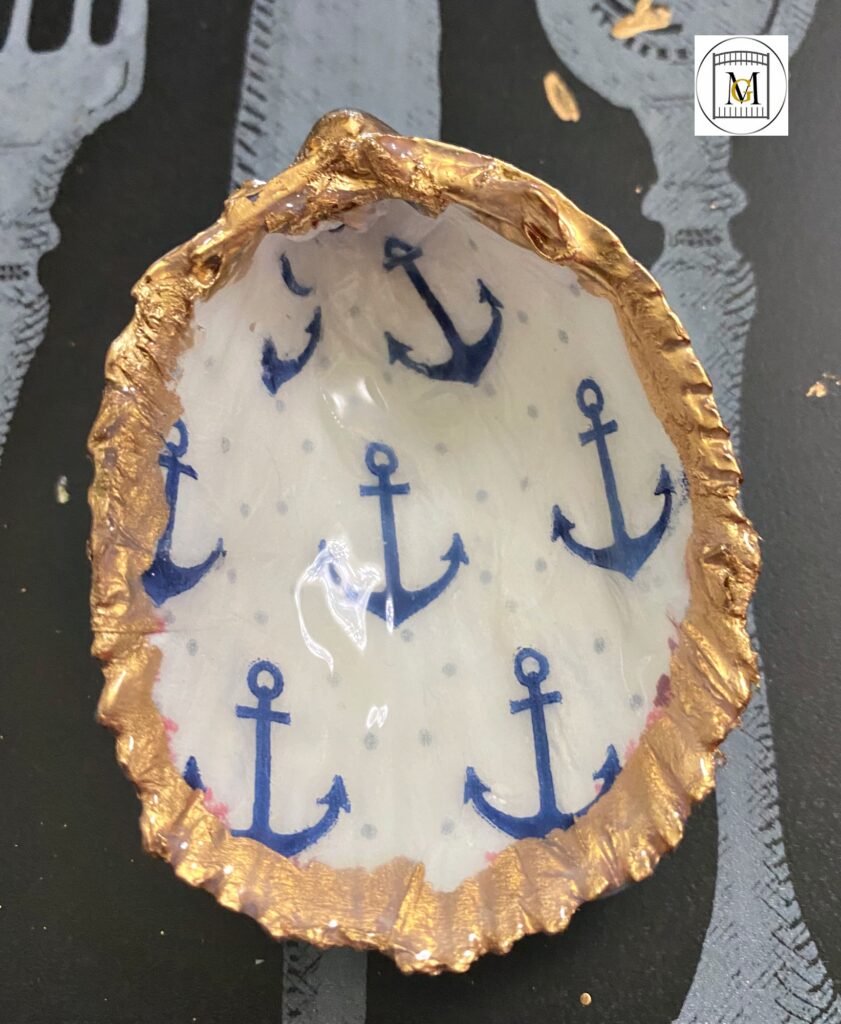 DIY Decoupage Shells