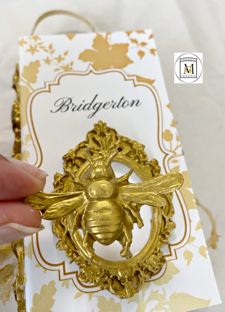 Bridgerton Themed Book Ornaments