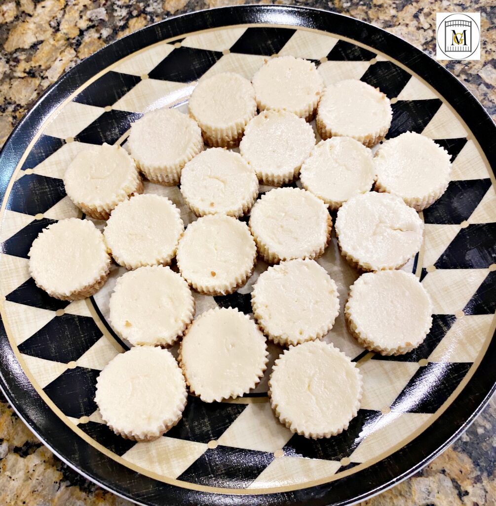 Butterbeer Mini Cheesecakes