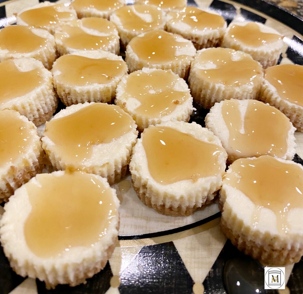 Butterbeer Mini Cheesecakes