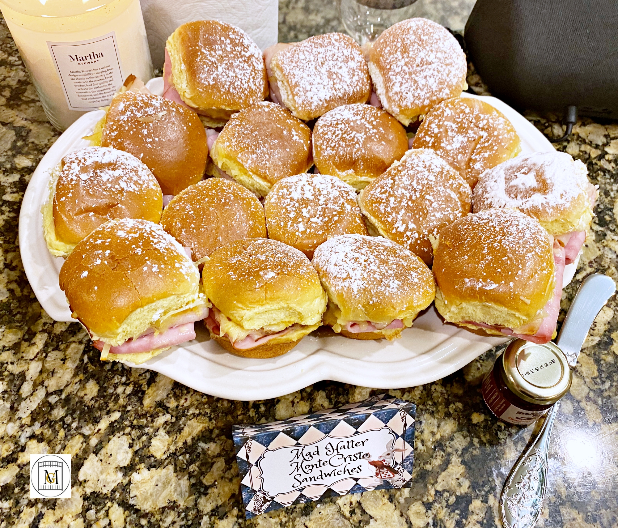 Alice In Wonderland Party Planning - Monte Cristo Slider