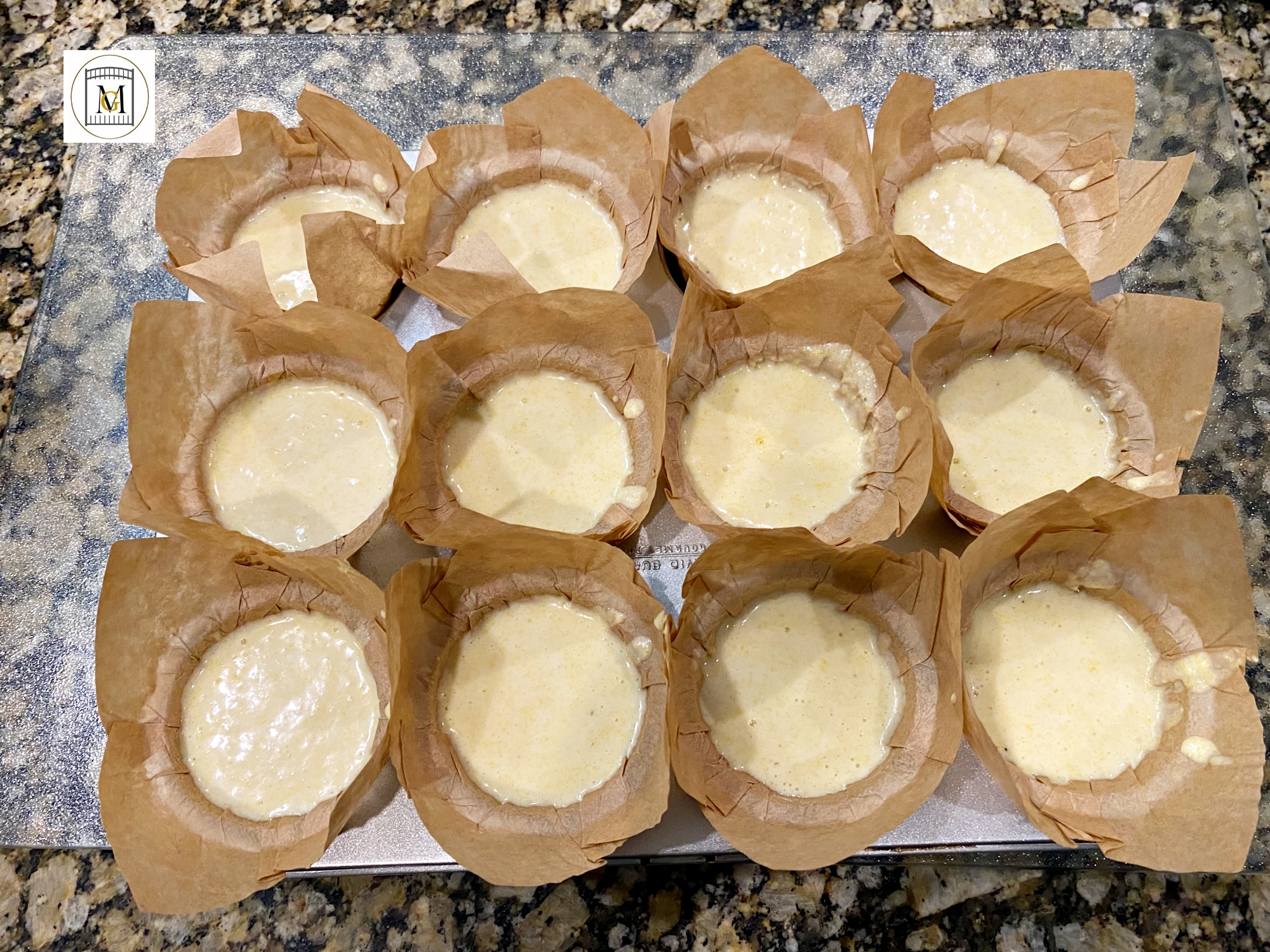 Pulled Pork Stuffed Cornbread Muffins