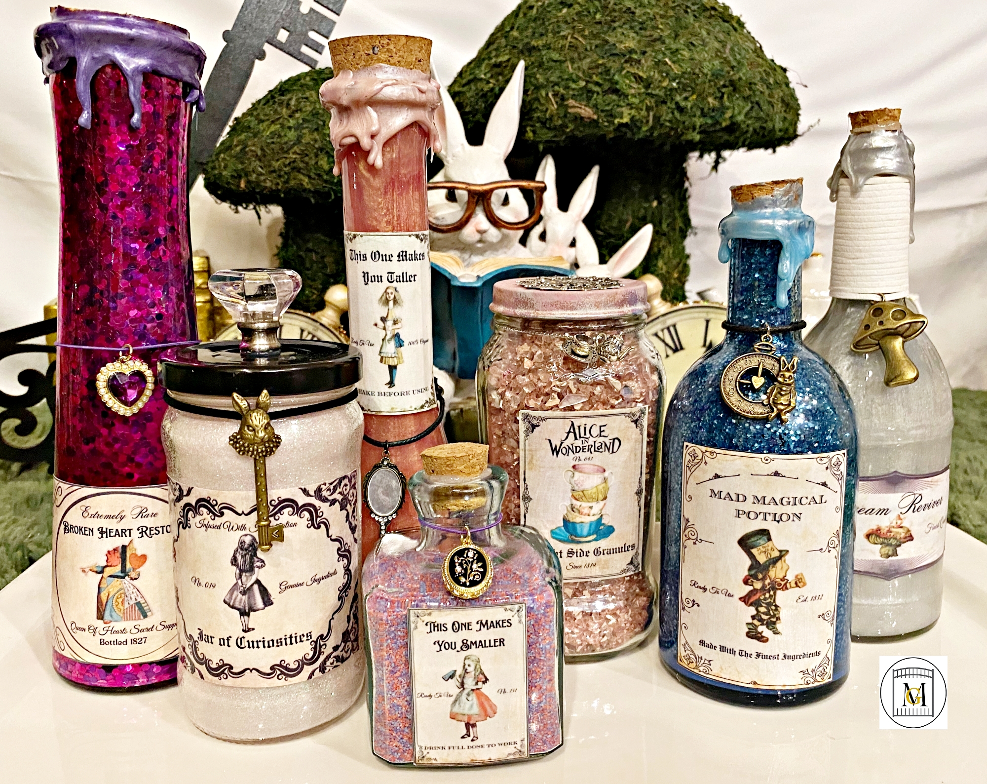 Alice In Wonderland Potion Bottle Labels